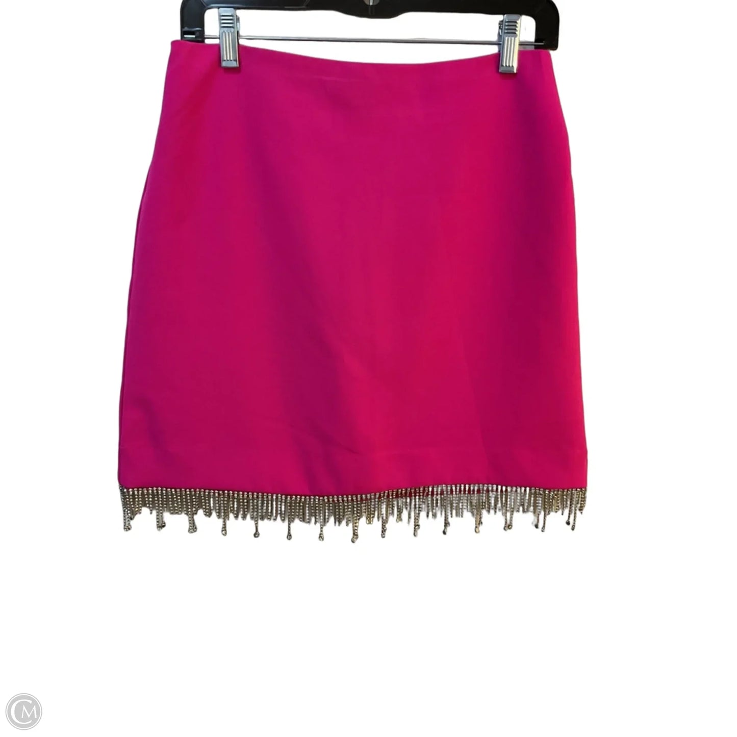 Skirt Set 2pc By Rachel Zoe In Pink & Silver, Size: S