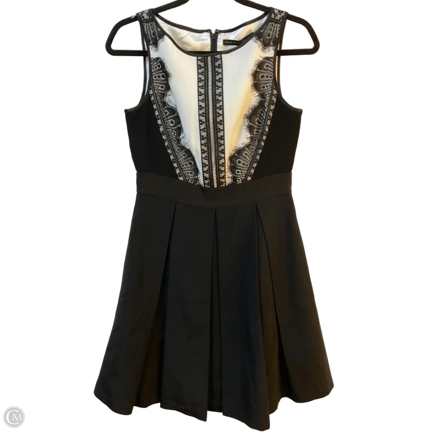 Dress Party Short By White House Black Market In Black & White, Size: Xs
