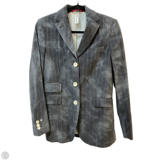 Blazer By Clothes Mentor In Grey, Size: S