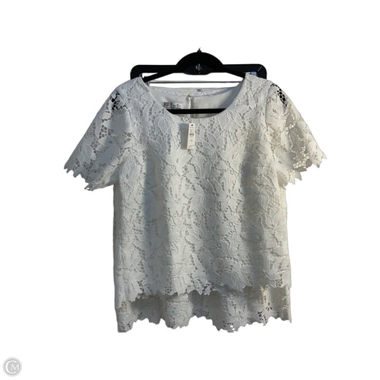 Skirt Set 2pc By Talbots In White, Size: 10p