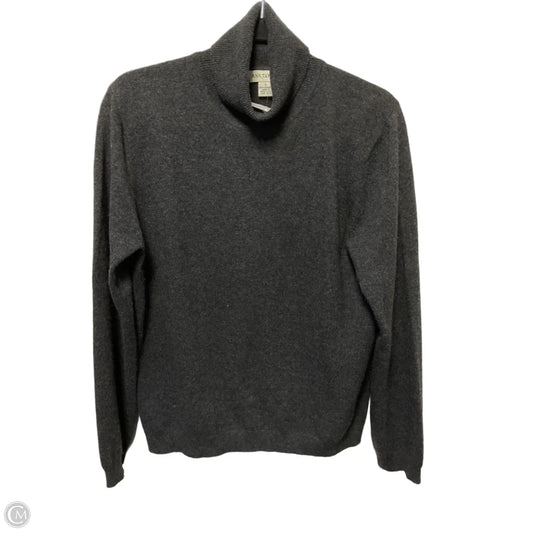 Sweater Cashmere By Ann Taylor In Grey, Size: L