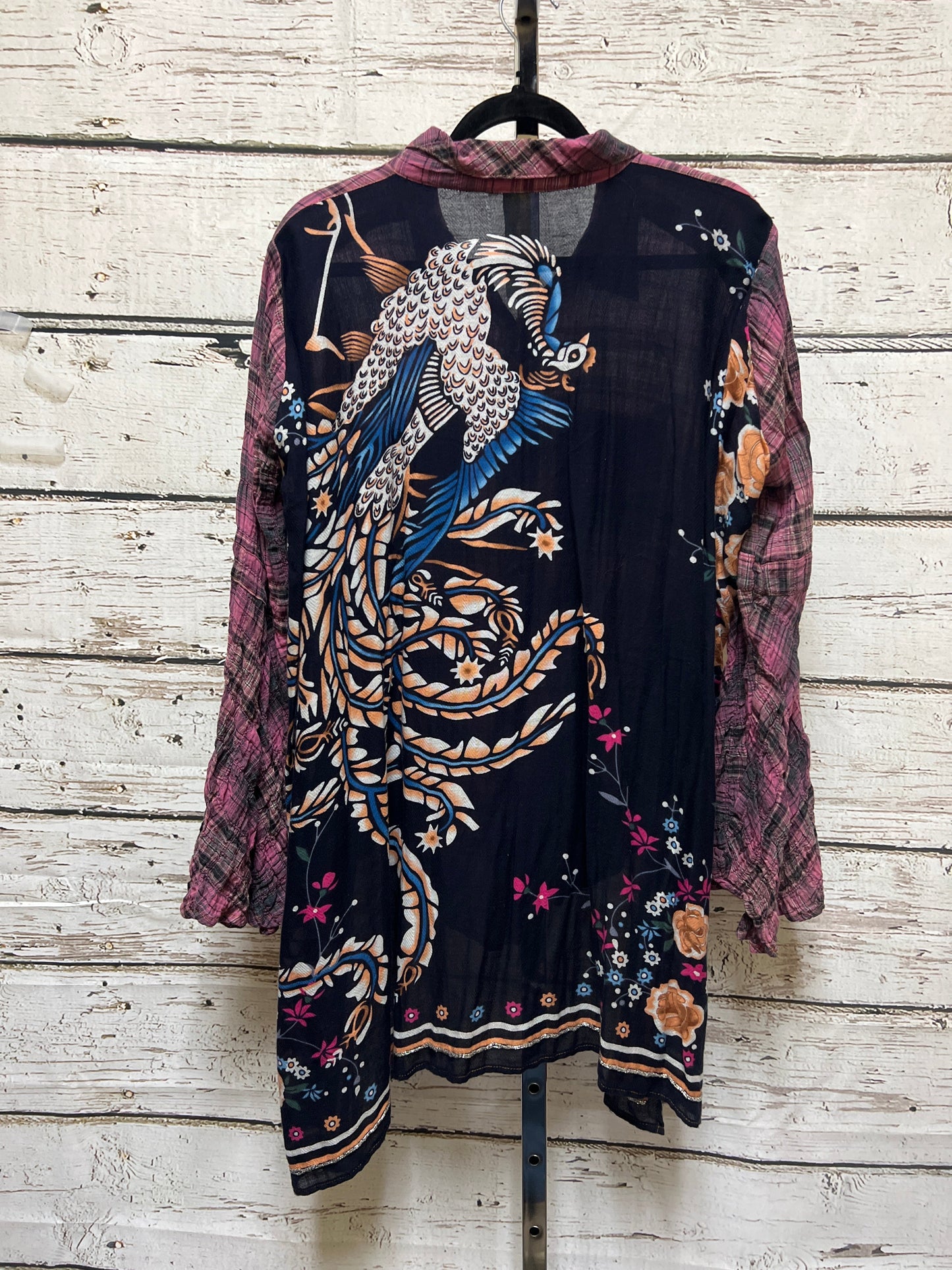 Tunic Long Sleeve By Aratta Silent Journey  Size: L
