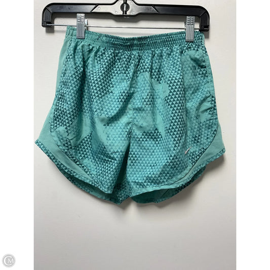 Athletic Shorts By Nike Apparel In Aqua, Size: S