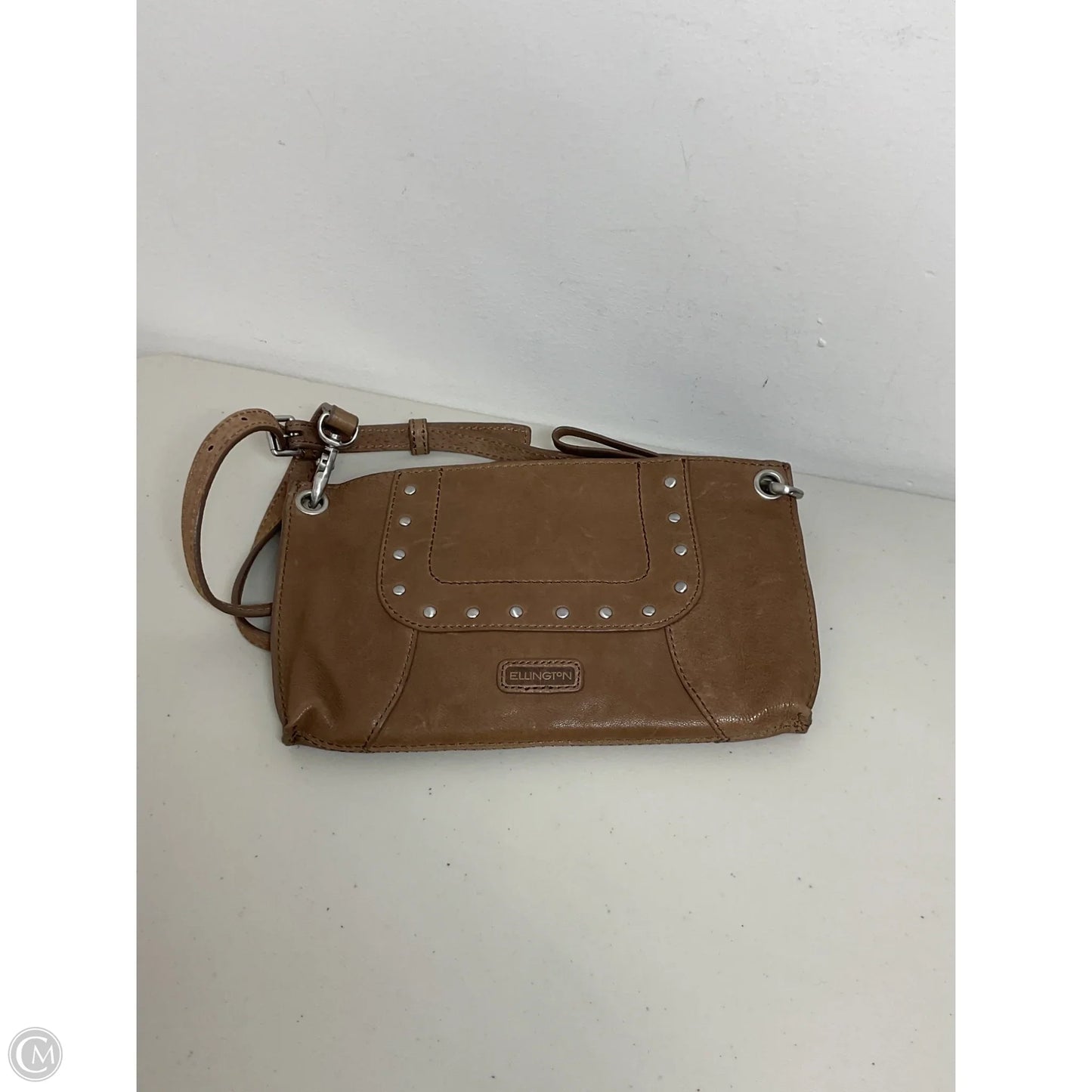 Crossbody Leather By Cmb, Size: Medium