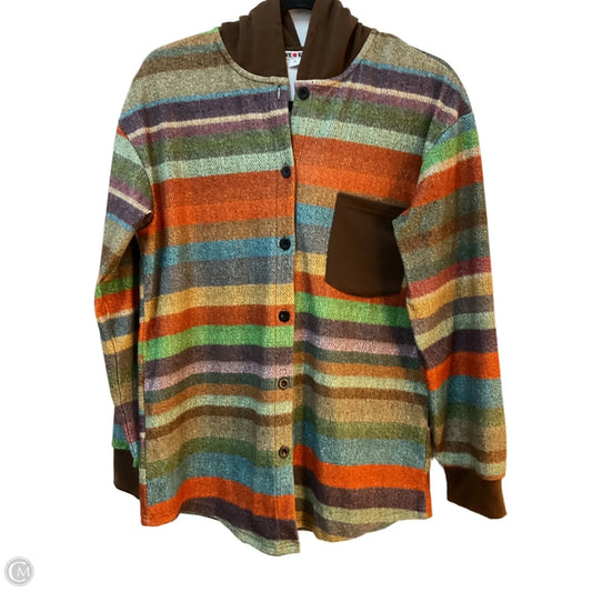 Top Long Sleeve By Clothes Mentor In Striped Pattern, Size: S