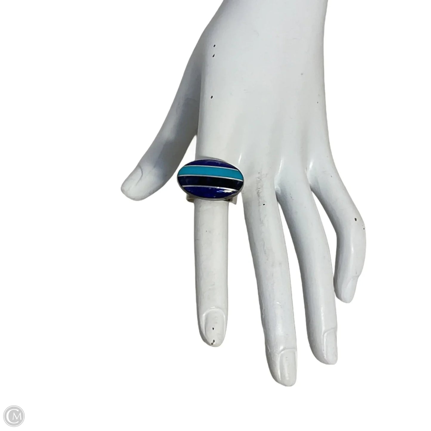 Ring Sterling Silver By Cmb, Size: 8