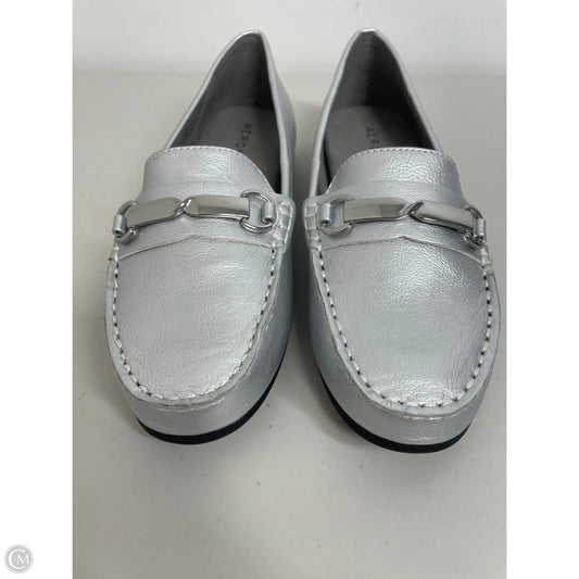 Shoes Flats By Aerosoles In Silver, Size: 6.5