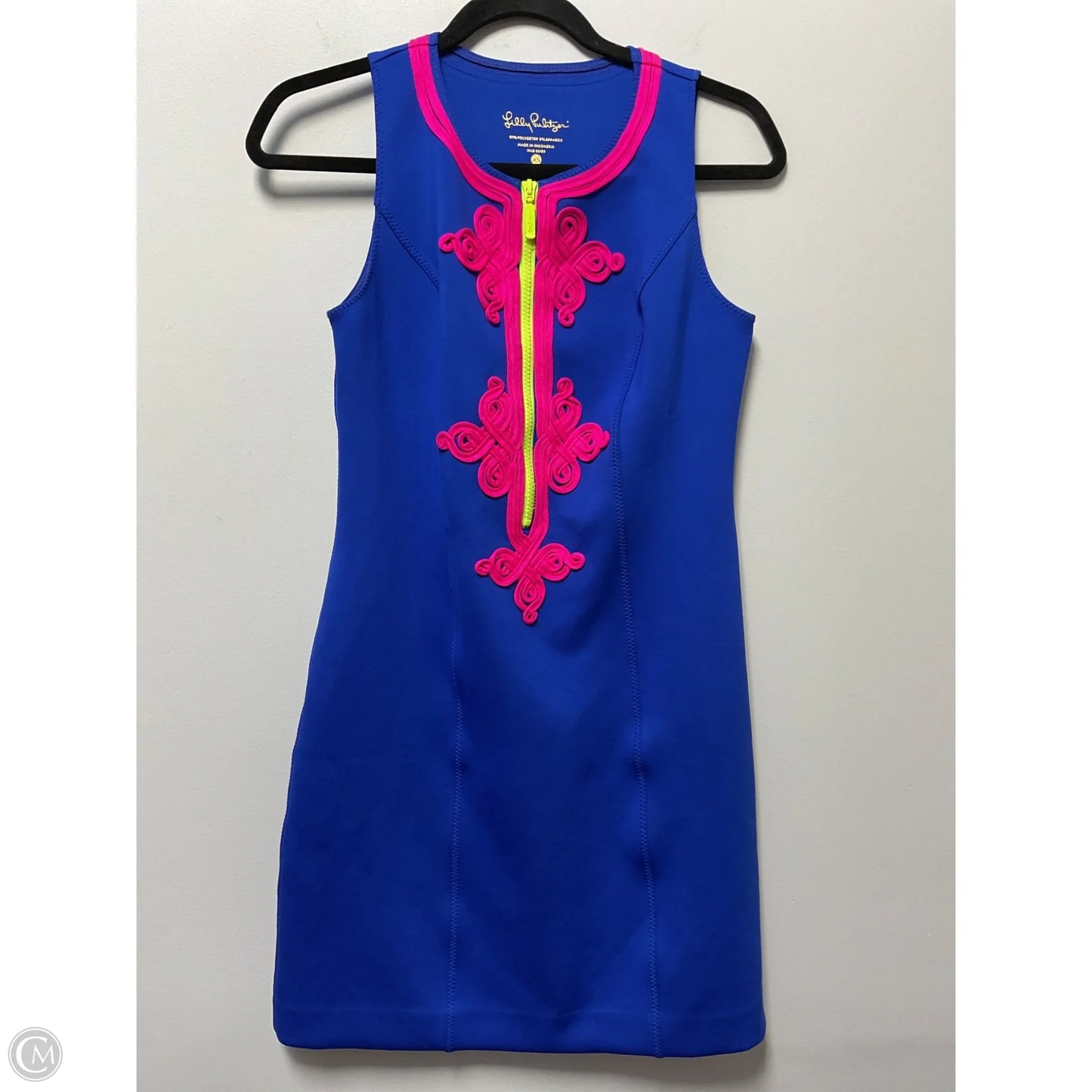 Dress Designer By Lilly Pulitzer In Blue, Size: Xs