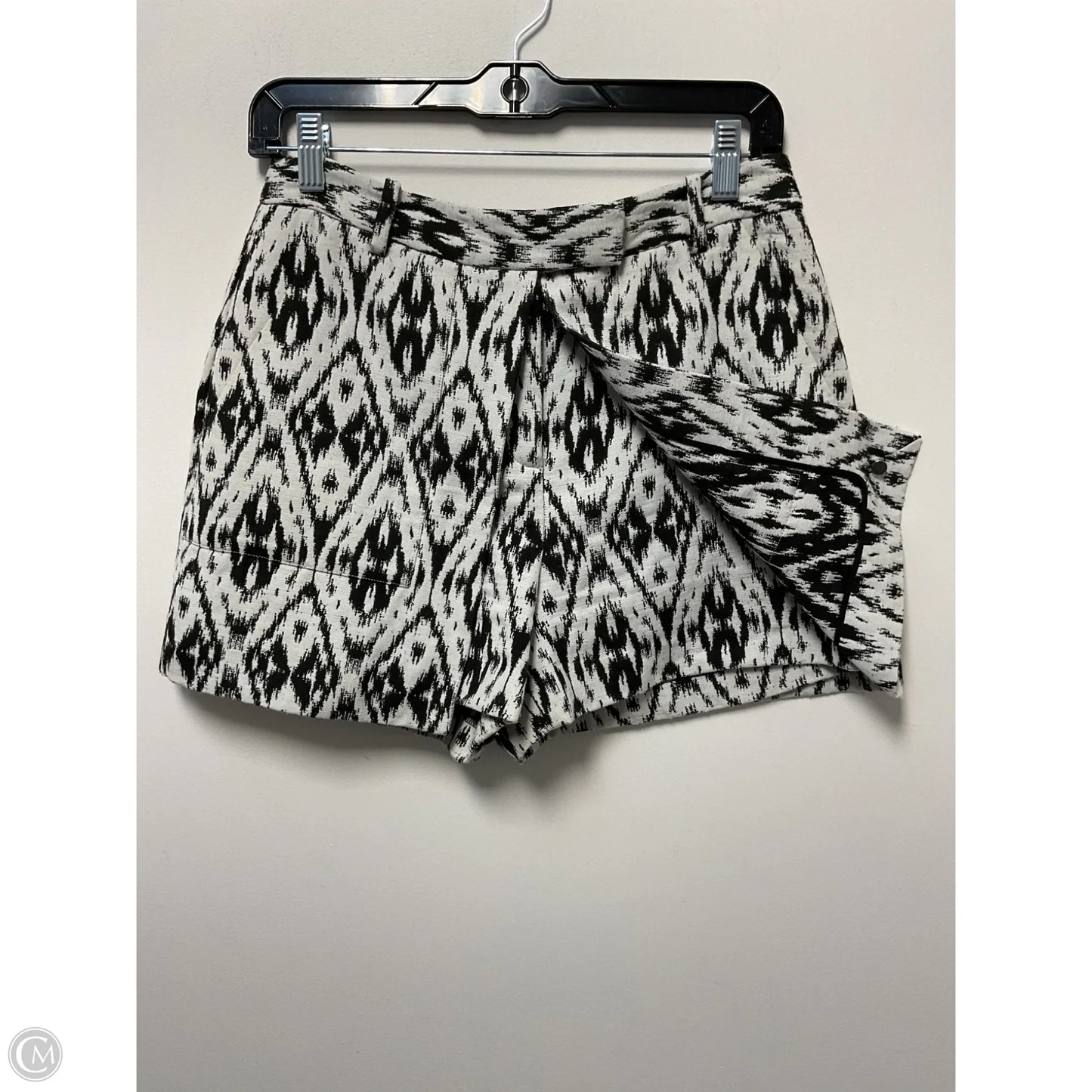 Skort By Theory In Black & White, Size: 4