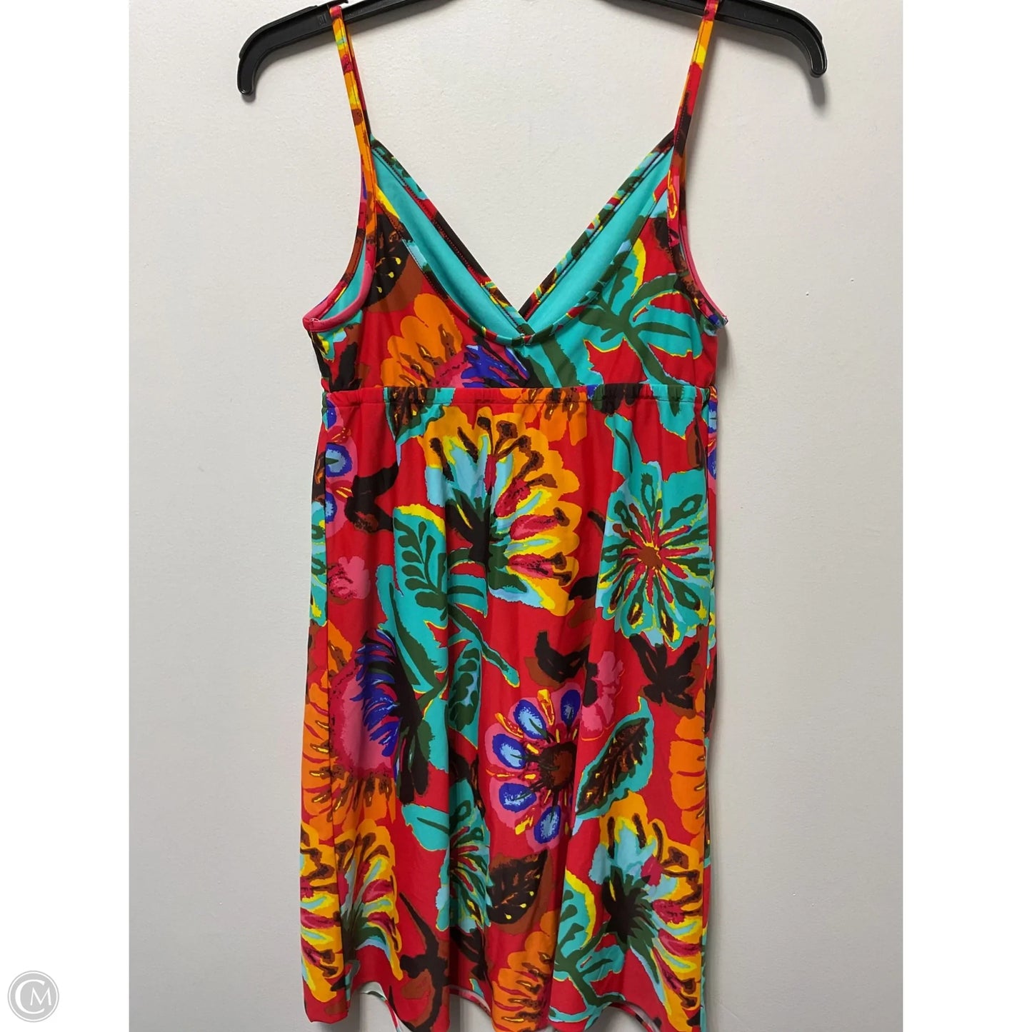 Swimwear Cover-up By Lucky Brand In Tropical Print, Size: Xs