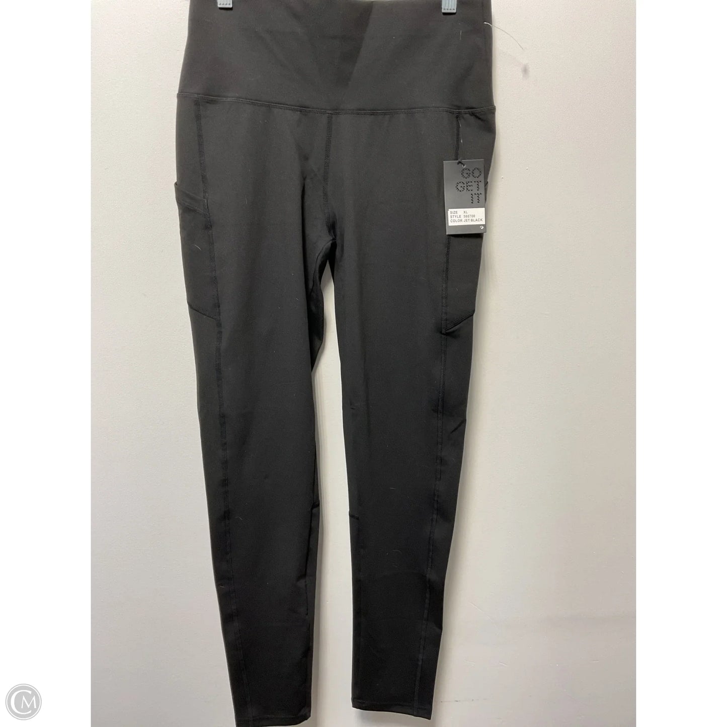 Athletic Leggings By Clothes Mentor In Black, Size: Xl