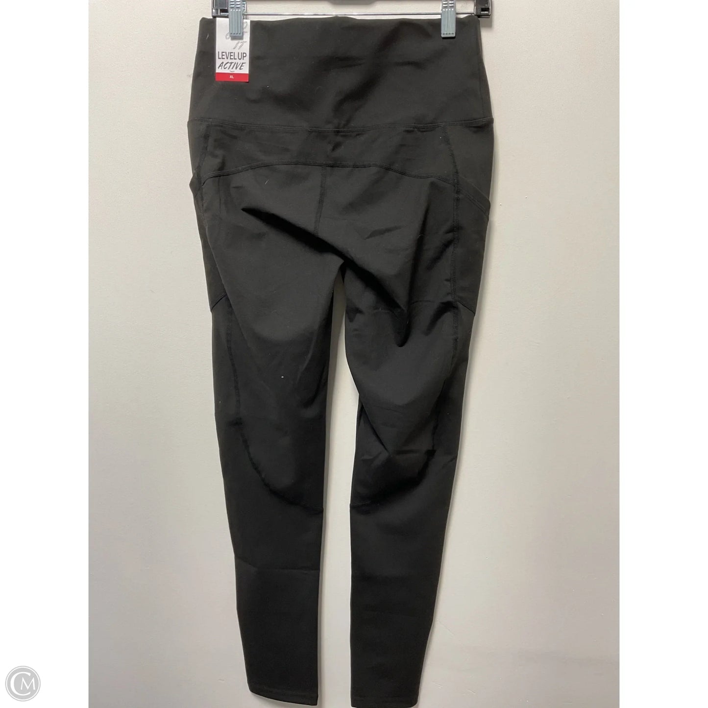 Athletic Leggings By Clothes Mentor In Black, Size: Xl