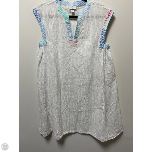 Tunic Sleeveless By Vineyard Vines In White, Size: S