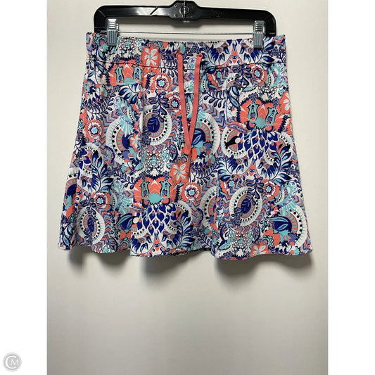 Athletic Skirt By Talbots In Blue & White, Size: S