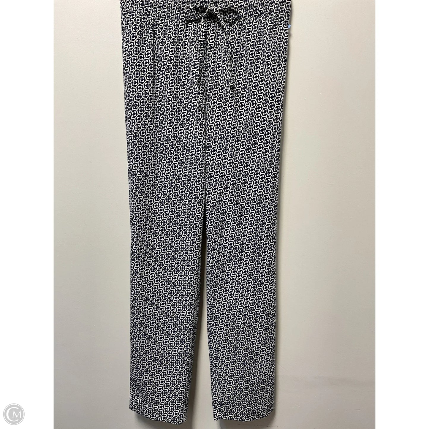 Pants Lounge By Talbots In Blue & White, Size: Xs