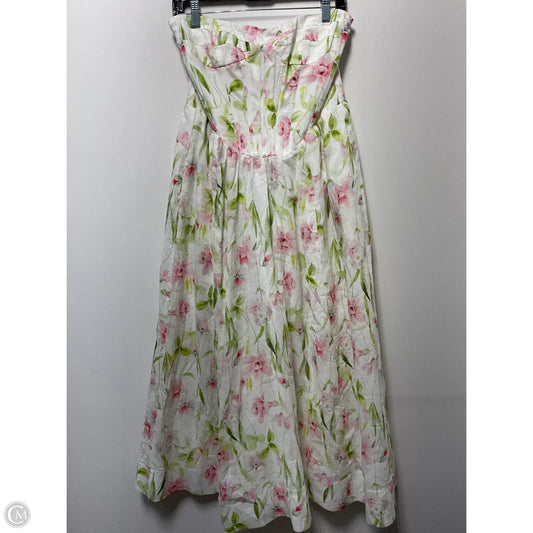 Dress Casual Midi By Bardot In White, Size: L