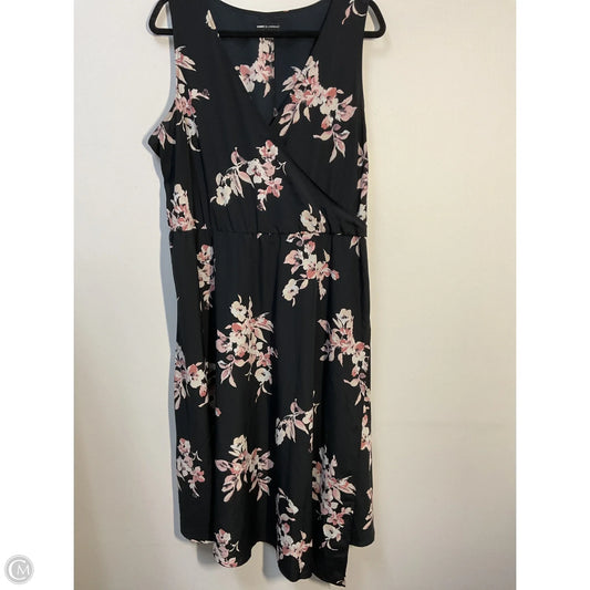 Dress Casual Midi By Lane Bryant In Black, Size: 2x