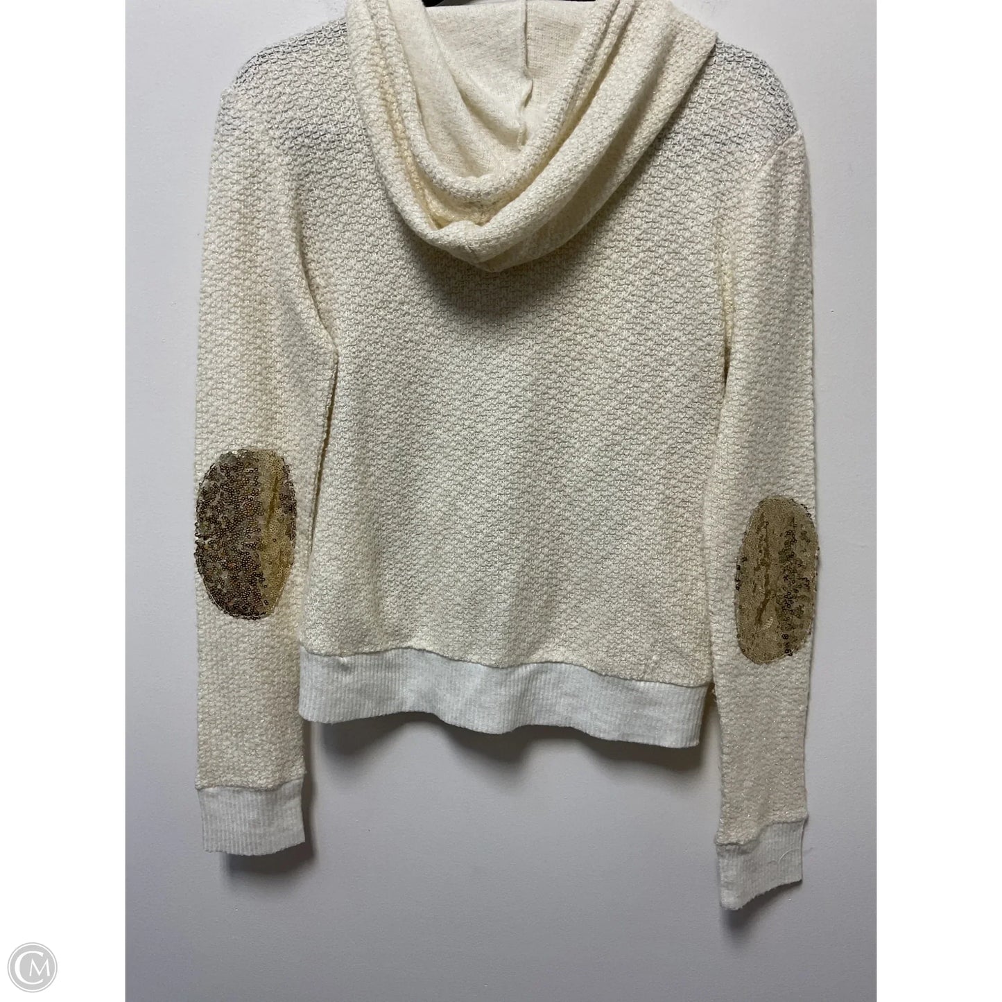 Sweater Cardigan By Miss Me In Cream, Size: S