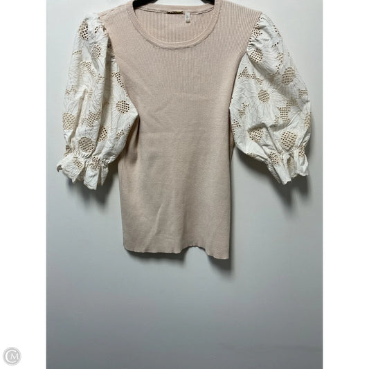 Top Short Sleeve By Elie Tahari In Pink, Size: L