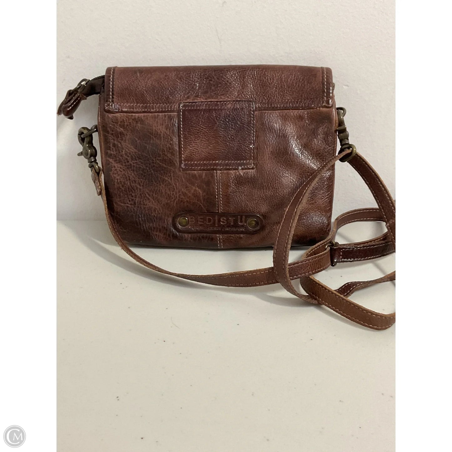 Crossbody Leather By Bed Stu, Size: Small
