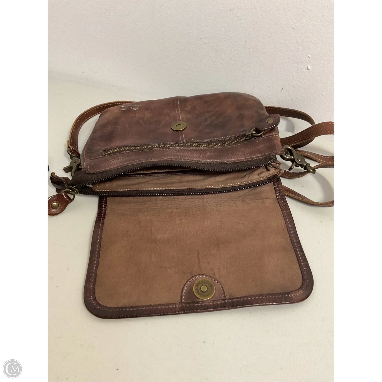 Crossbody Leather By Bed Stu, Size: Small