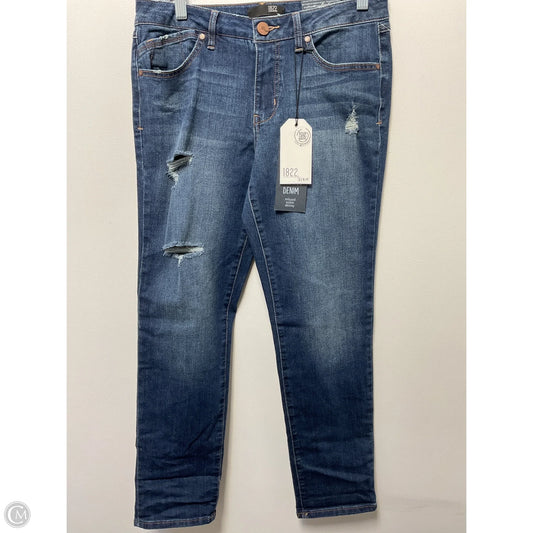 Jeans Skinny By 1822 Denim In Blue Denim, Size: 10
