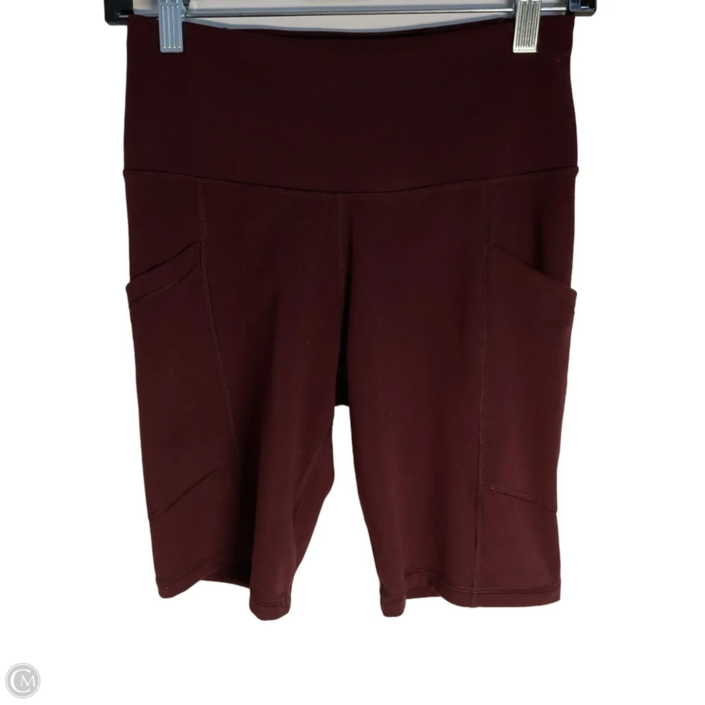 Athletic Shorts By Banana Republic In Maroon, Size: S