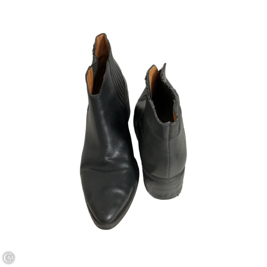 Boots Ankle Heels By Madewell In Black, Size: 9