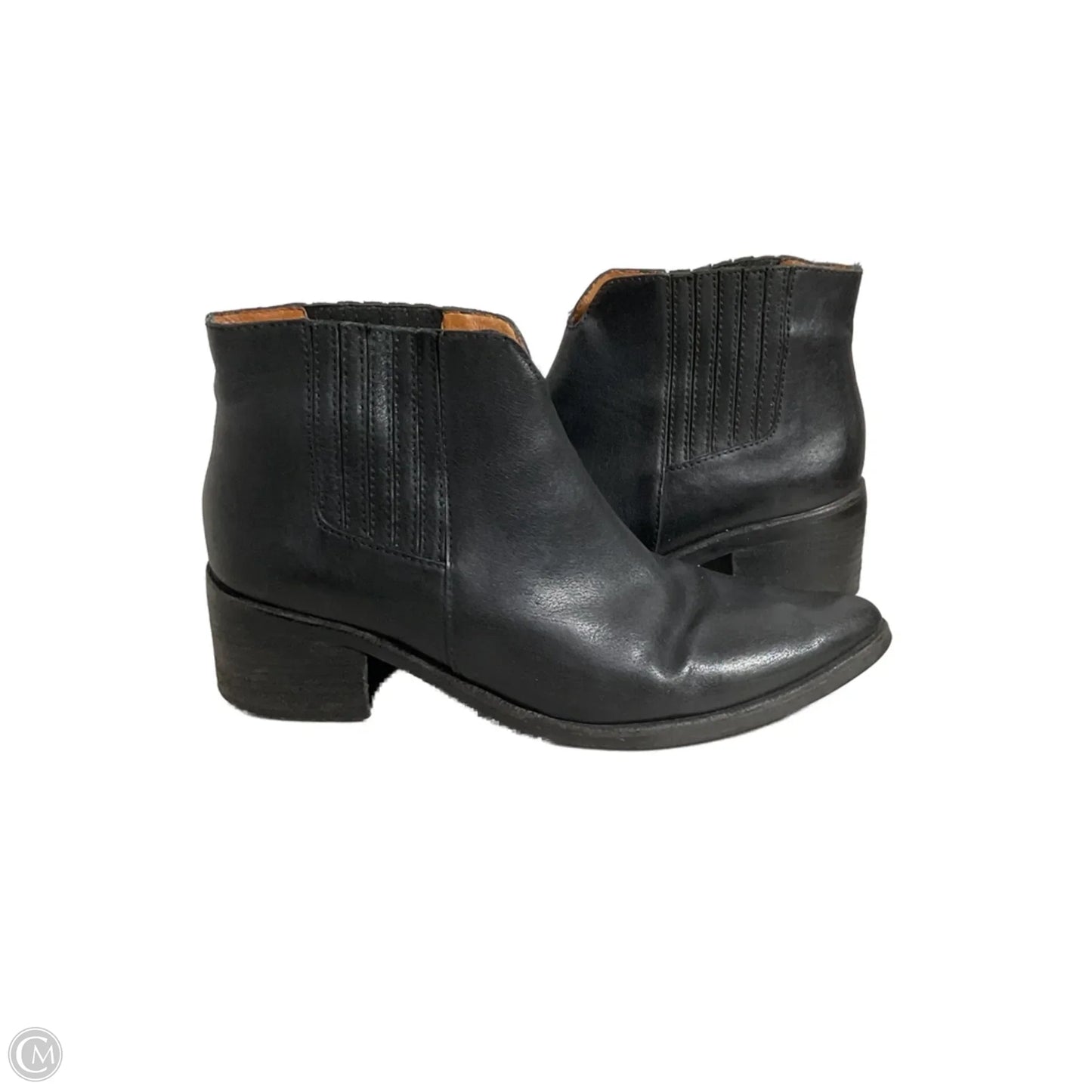 Boots Ankle Heels By Madewell In Black, Size: 9