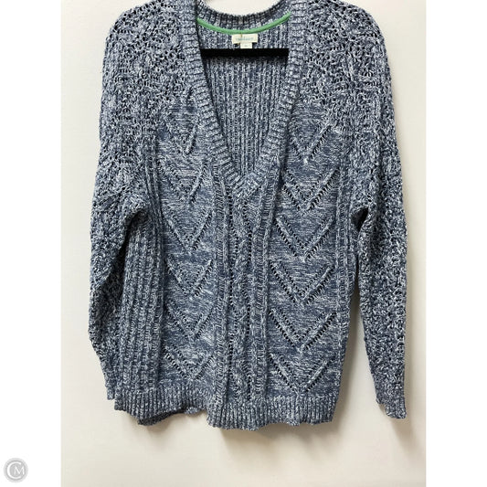 Sweater By Sundance In Blue & White, Size: Xl