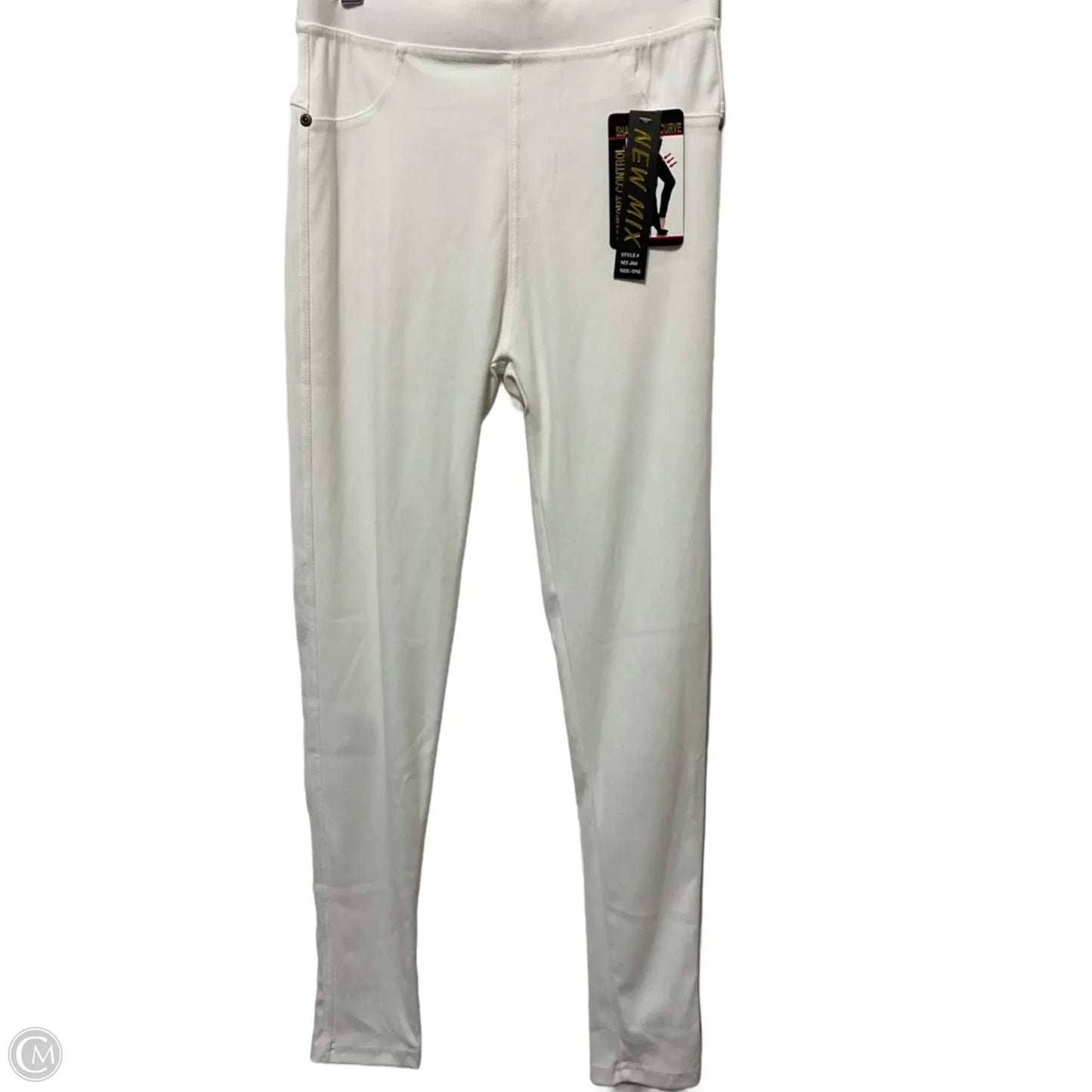 Jeans Jeggings By New Mix In White, Size: Osfm