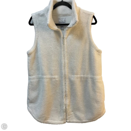 Vest Fleece By Tommy Bahama In White, Size: M