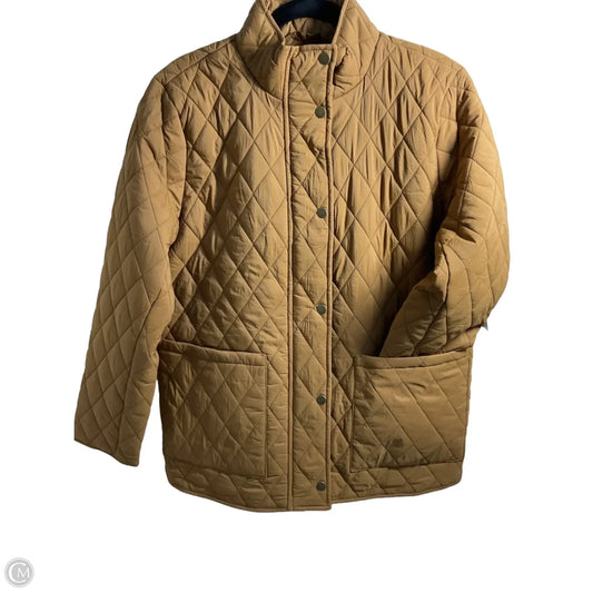 Jacket Puffer & Quilted By Style And Company In Copper, Size: M