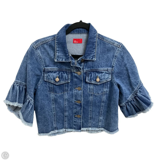 Jacket Denim By Cmc In Blue Denim, Size: S