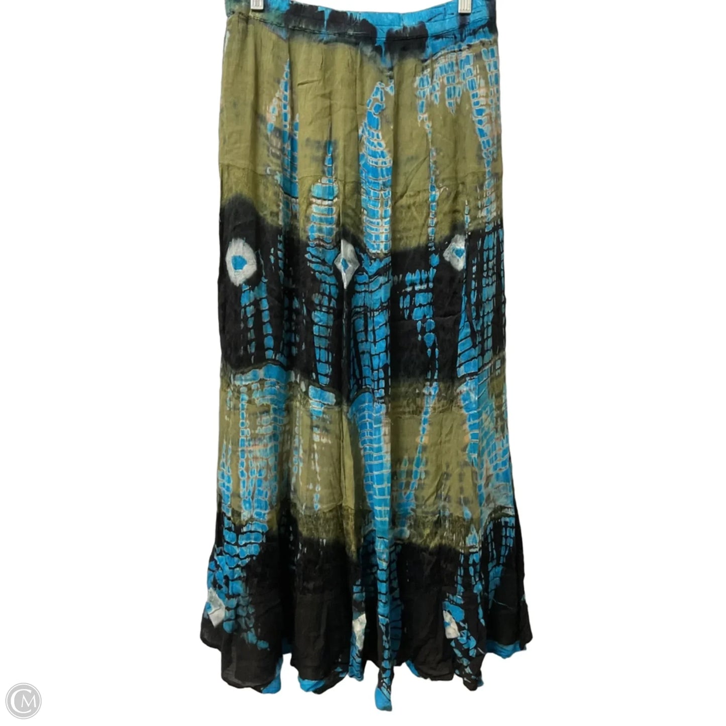 Skirt Maxi By Clothes Mentor In Tie Dye Print, Size: L