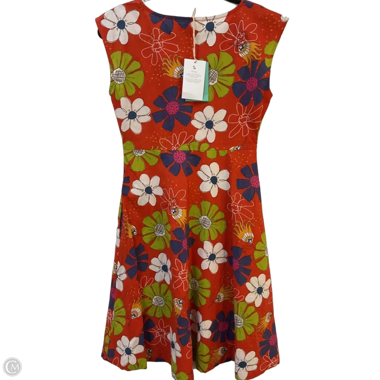 Dress Casual Midi By Cmc In Red, Size: M
