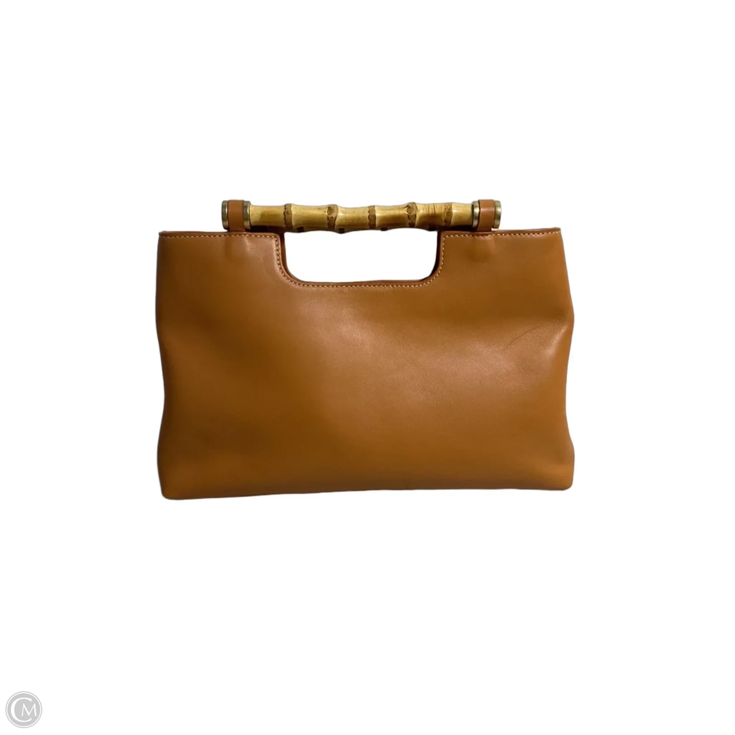 Handbag Leather By J Mclaughlin, Size: Medium