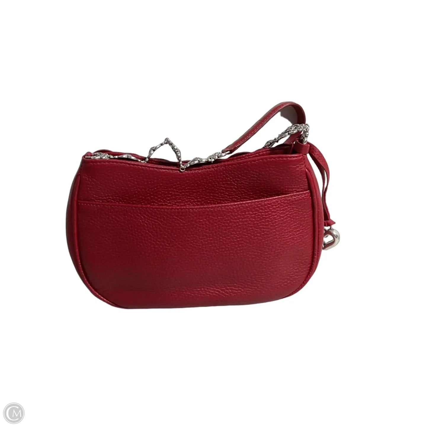 Handbag Leather By Brighton, Size: Medium