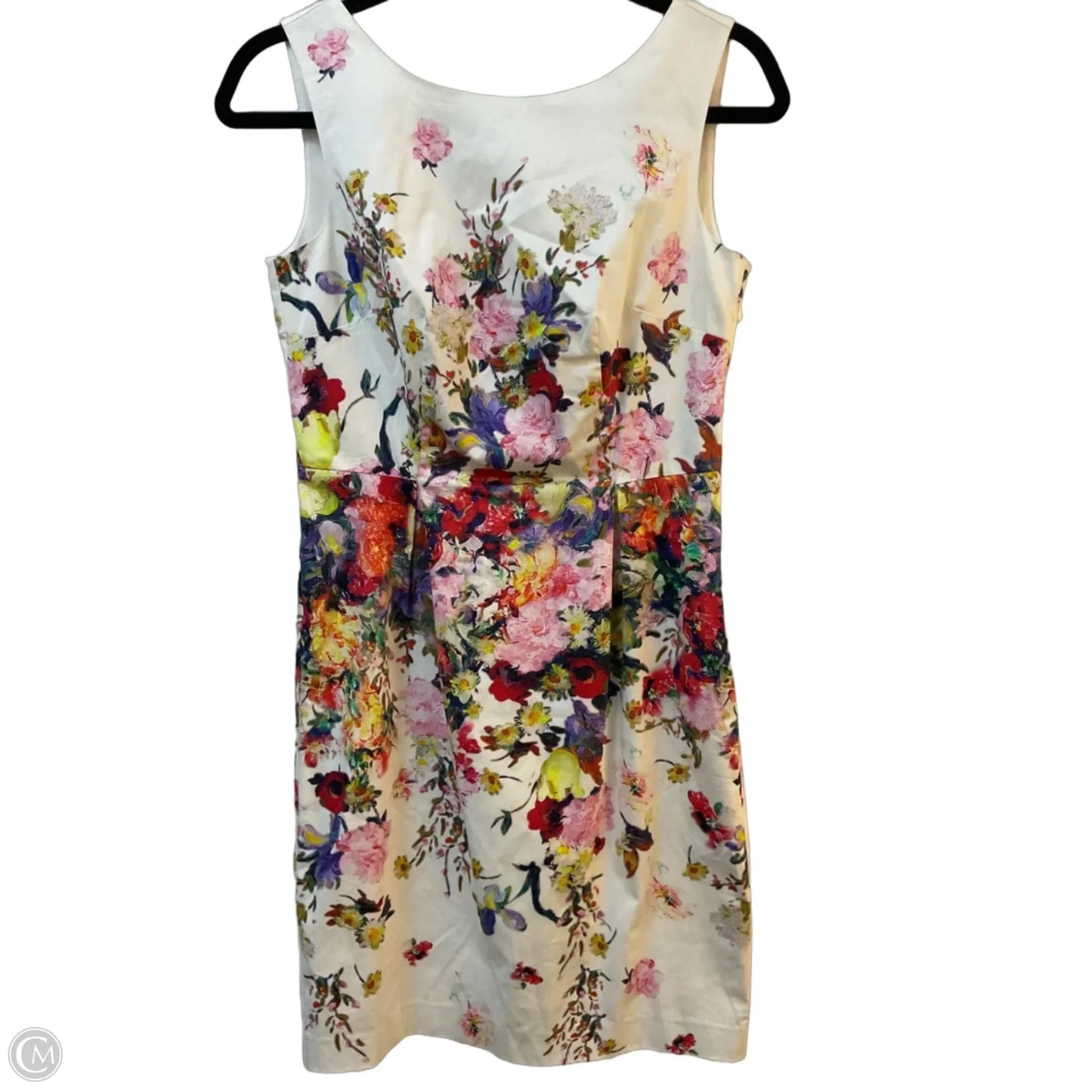 Dress Party Midi By Talbots In Floral Print, Size: Xsp