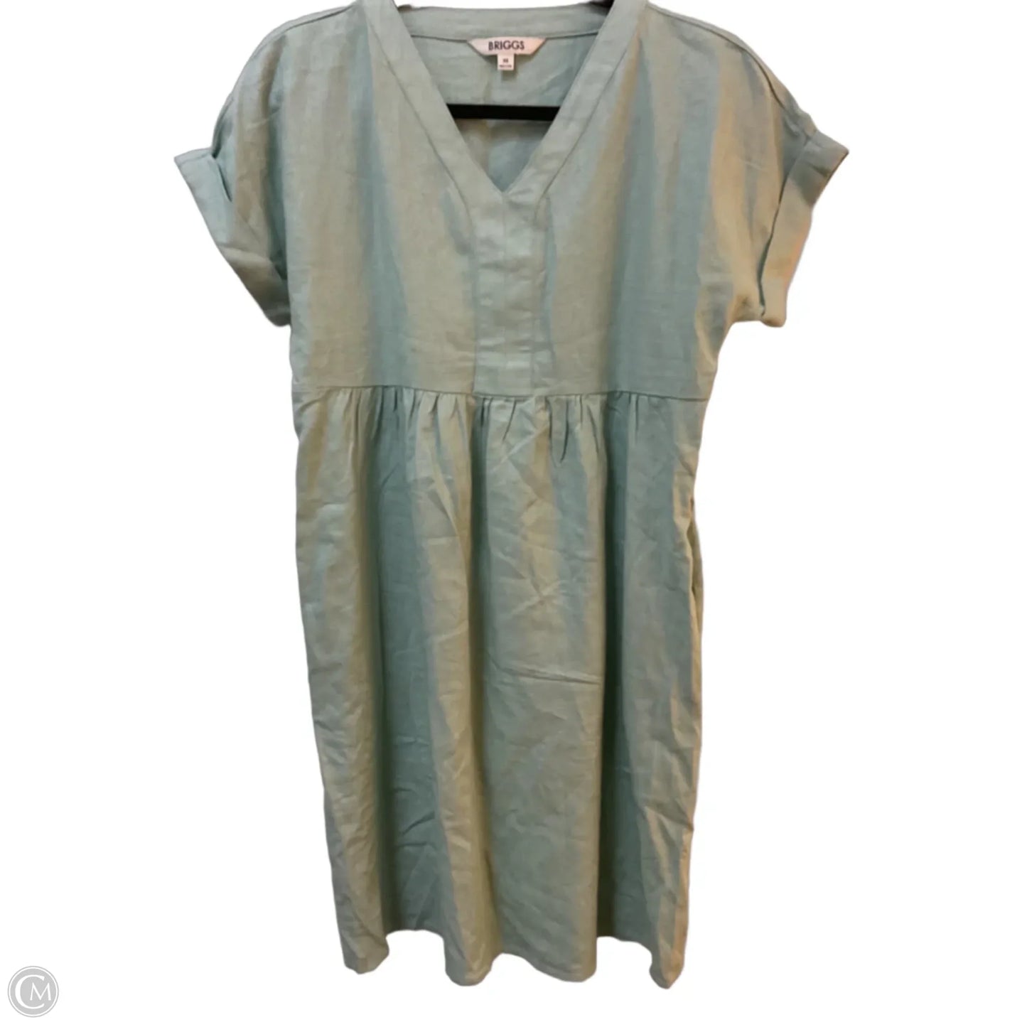 Dress Casual Midi By Briggs In Green, Size: Xs
