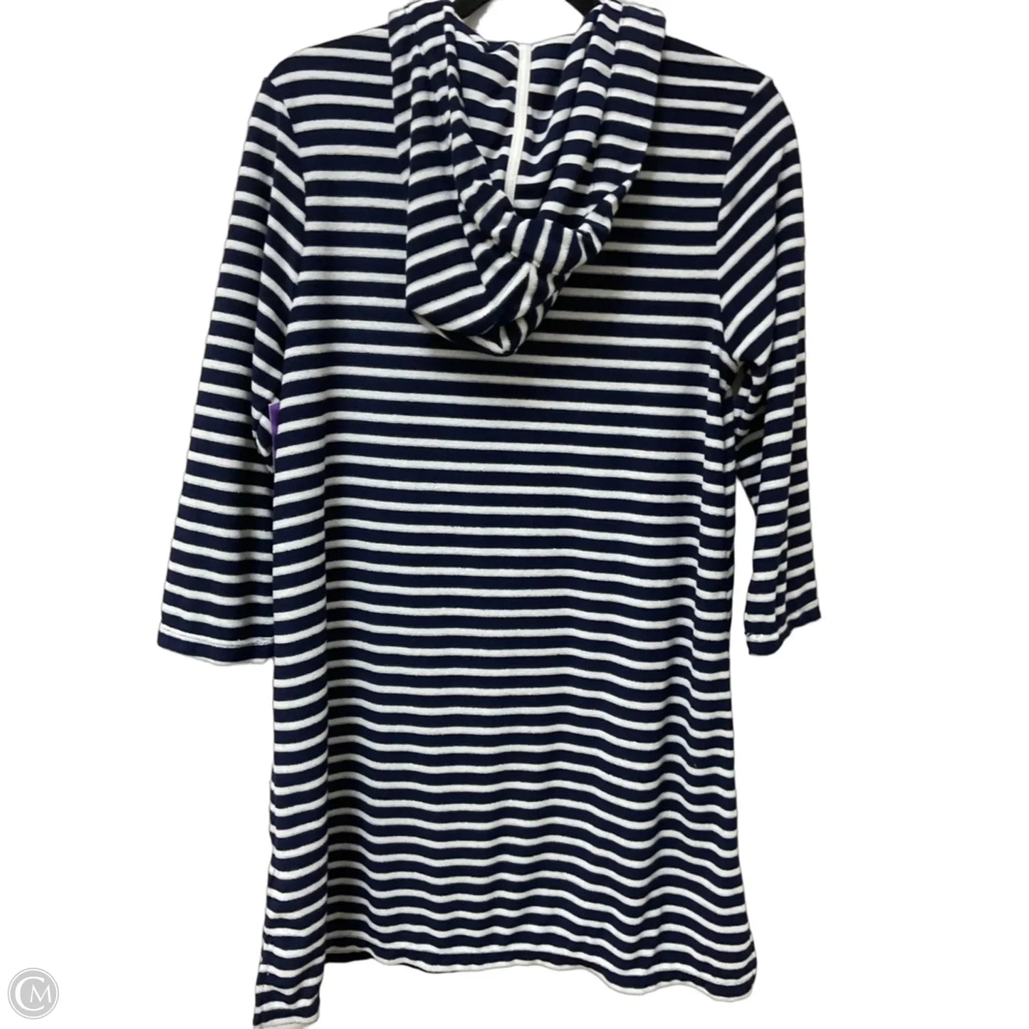 Swimwear Cover-up By Lands End In Blue & White, Size: Xs