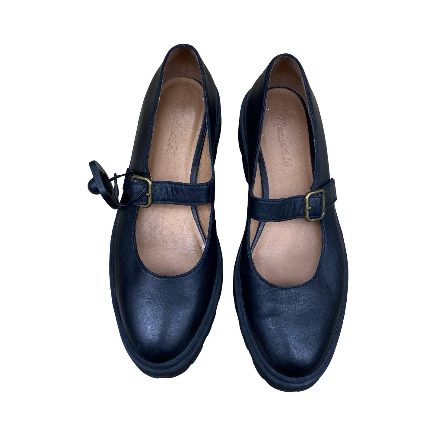 Shoes Flats By Madewell In Black, Size:8