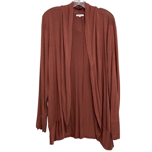 Cardigan By Maurices In Brown, Size:1X
