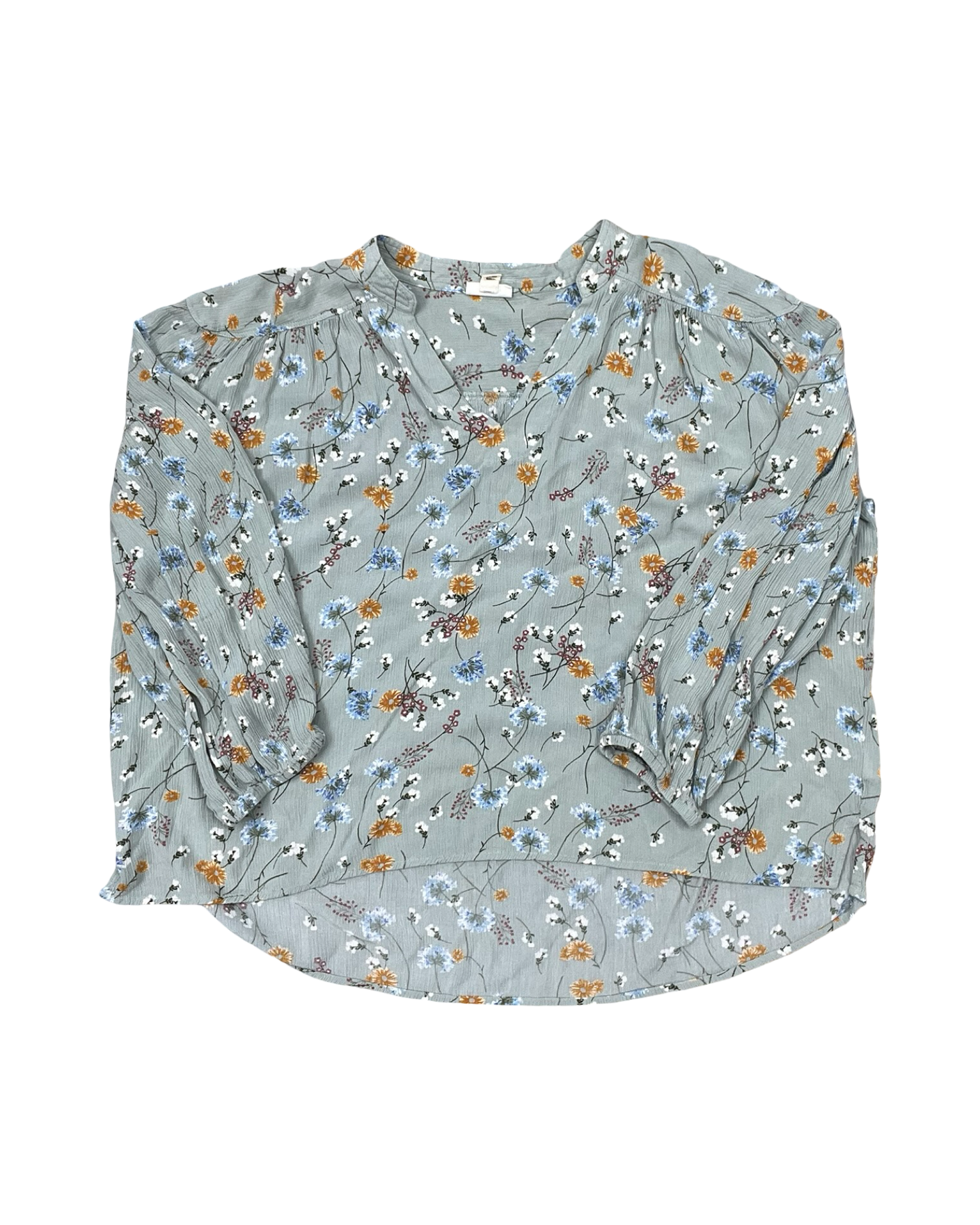 Top Ls By Ana In Green, Size:Xl