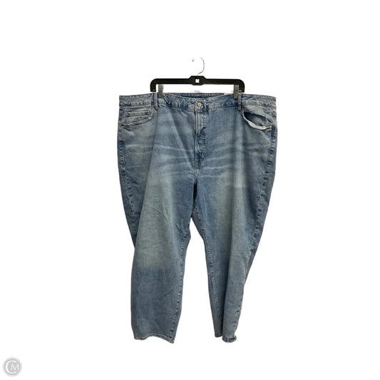 Jeans Straight By Old Navy In Blue Denim, Size: 28