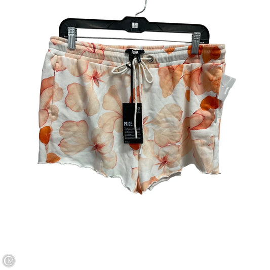 Shorts By Paige In Orange, Size: 12