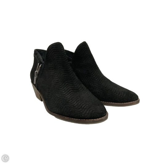 Boots Ankle Flats By Lucky Brand In Black, Size: 9