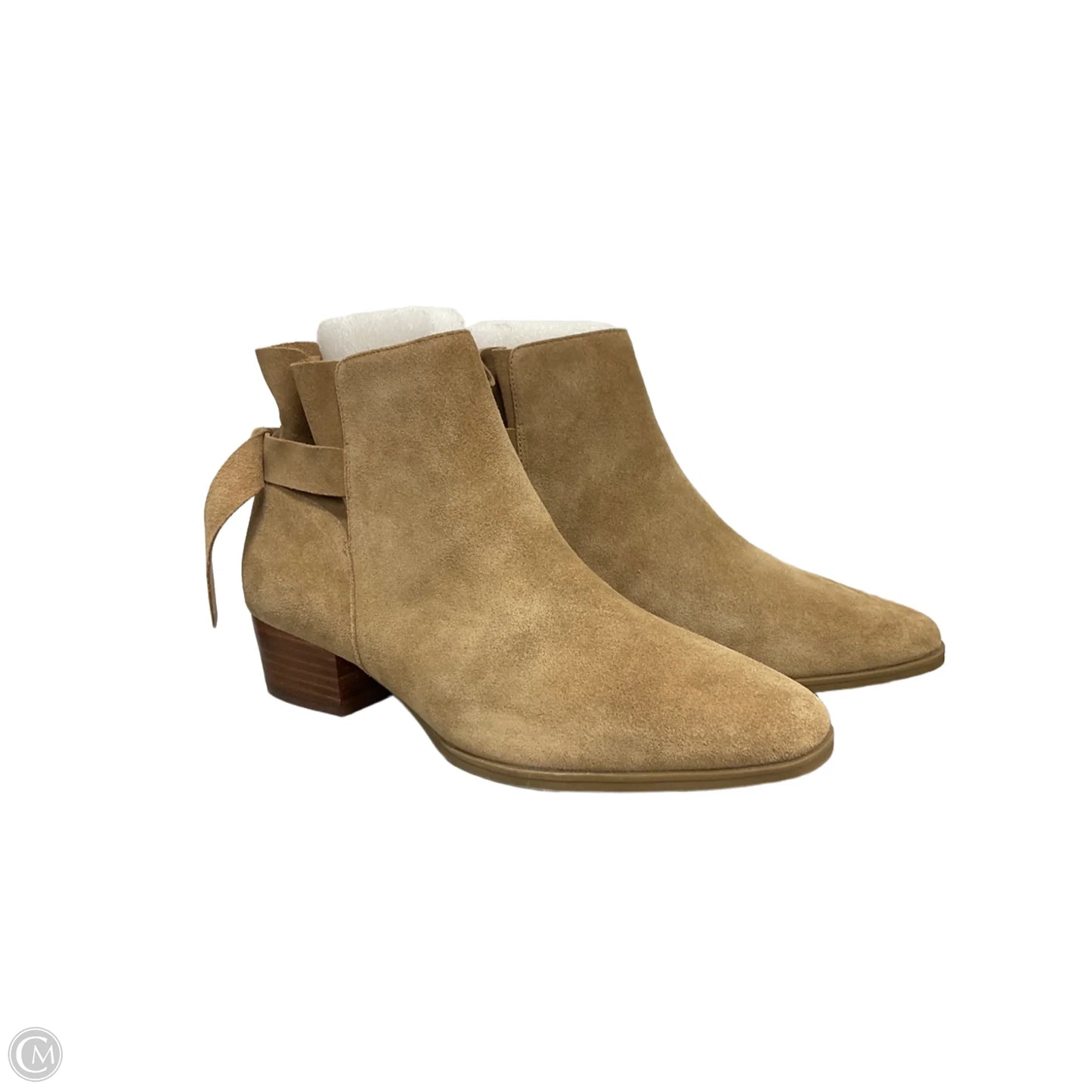 Boots Ankle Flats By Aerosoles In Brown, Size: 10.5