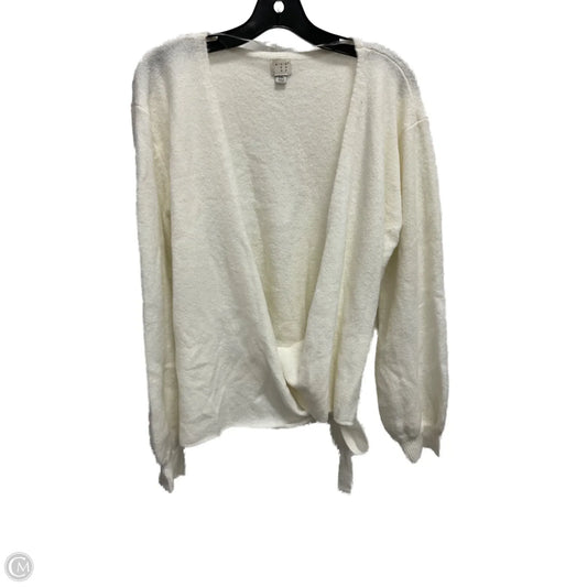 Cardigan By A New Day In White, Size: Xxl