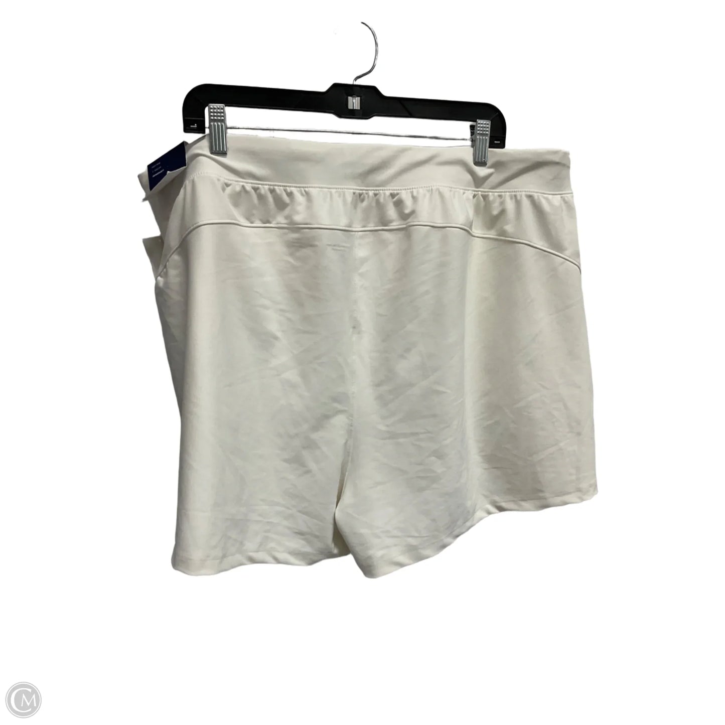 Athletic Shorts By Old School In White, Size: Xxl